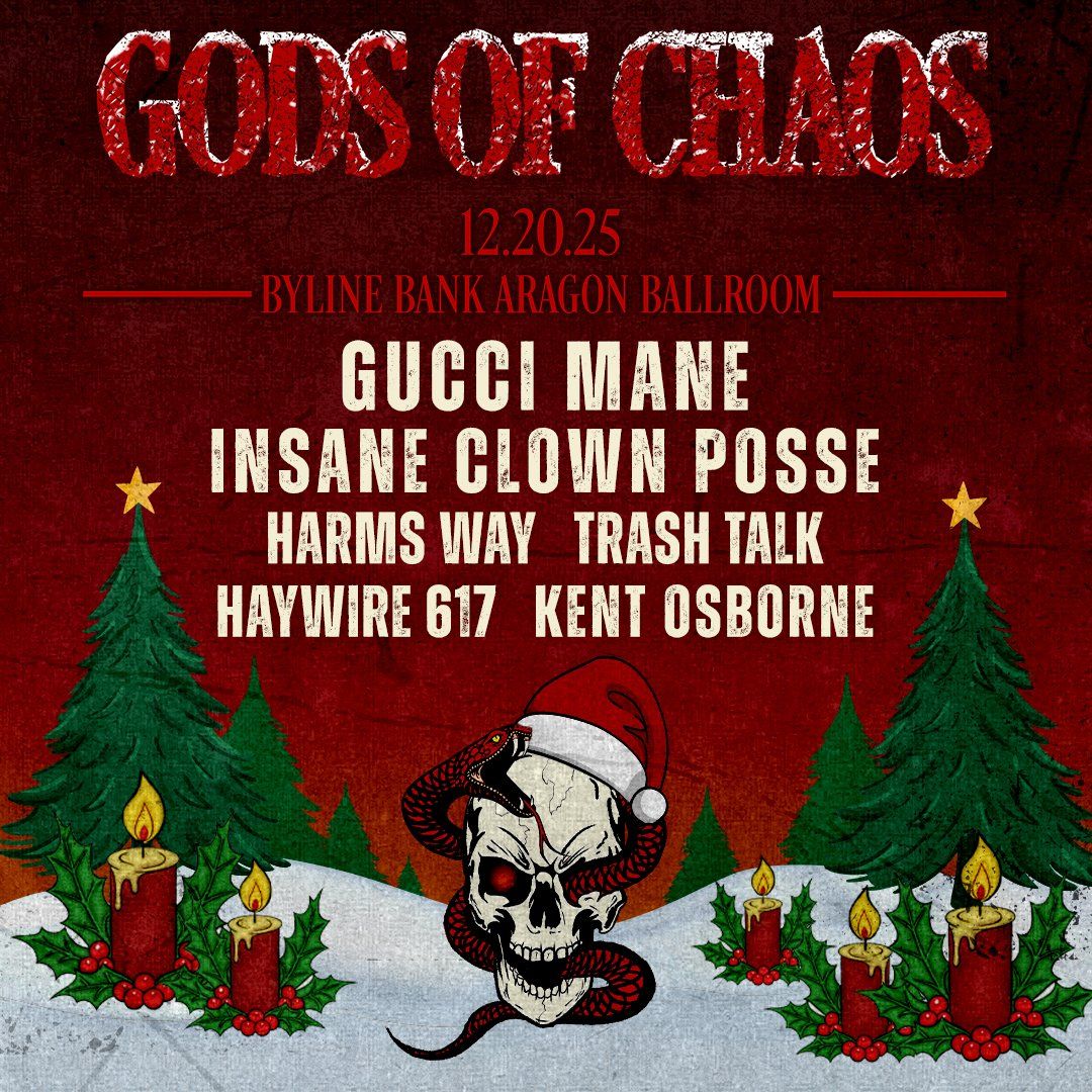 God of Chaos Christmas at Byline Bank Aragon Ballroom