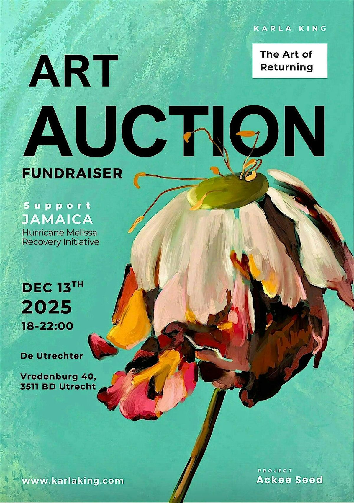 The Art of Returning - Art Auction Fundraiser