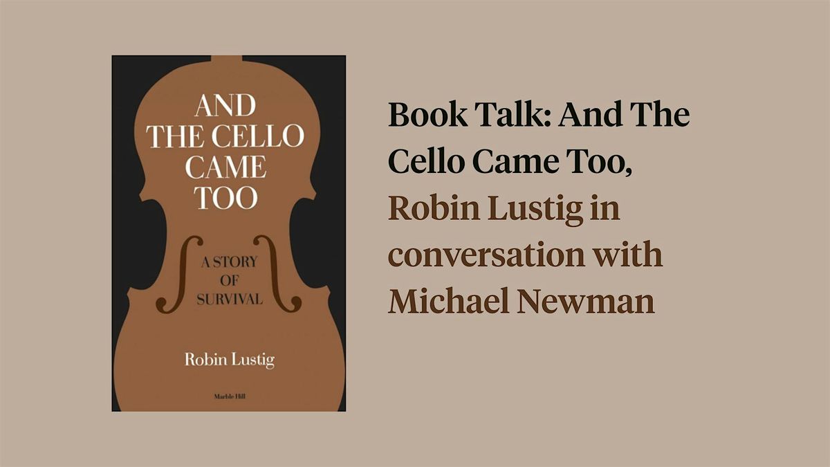 Book Talk: And The Cello Came Too