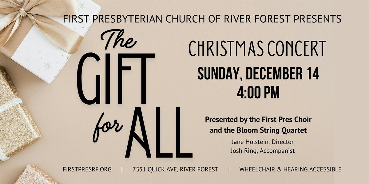 "The Gift for All" Christmas Concert