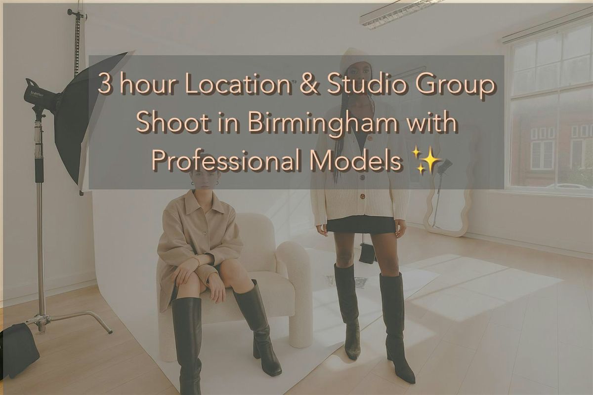 Stylised Fashion Photography Workshop: Studio & Location \u2728