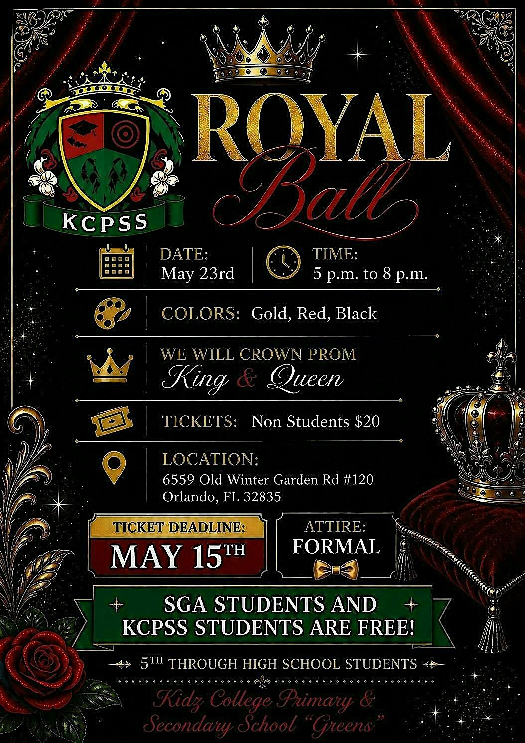 KCP&SS Royal Ball
