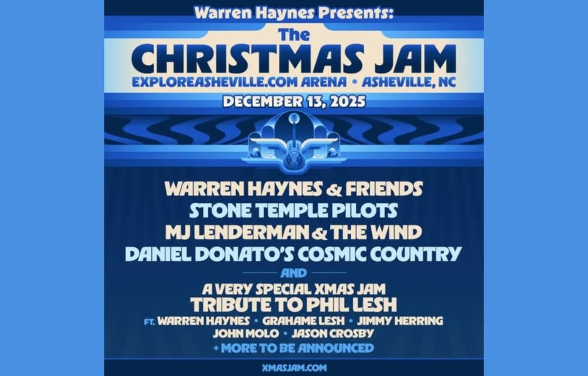 Christmas Jam: Warren Haynes  Stone Temple Pilots  MJ Lenderman & Daniel Donato