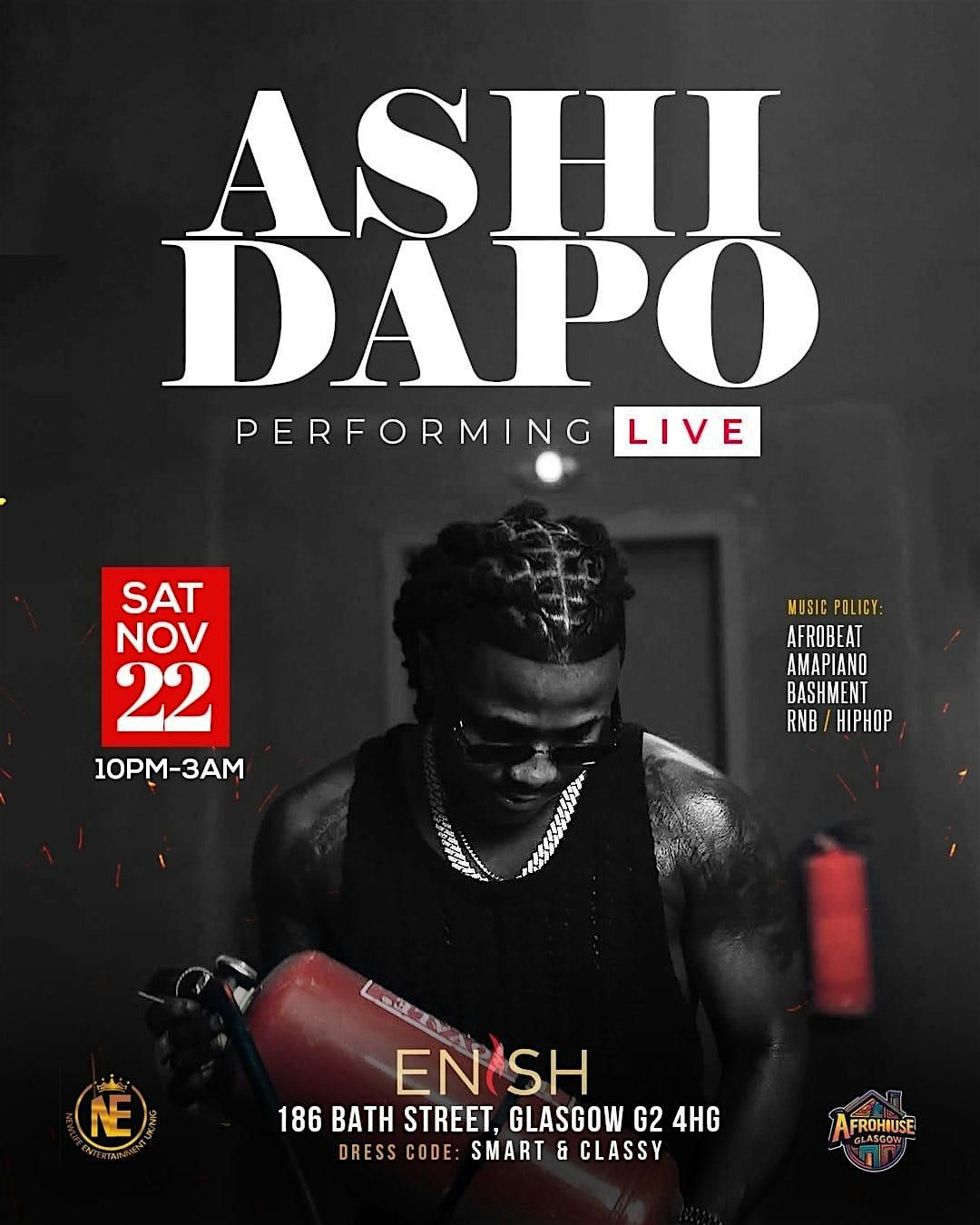 ASHI DAPO LIVE