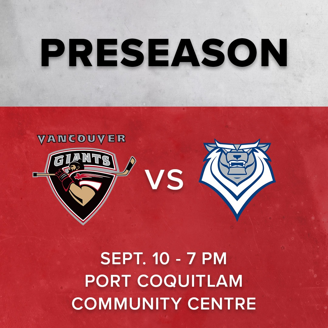 Victoria Royals at Vancouver Giants at Langley Events Centre