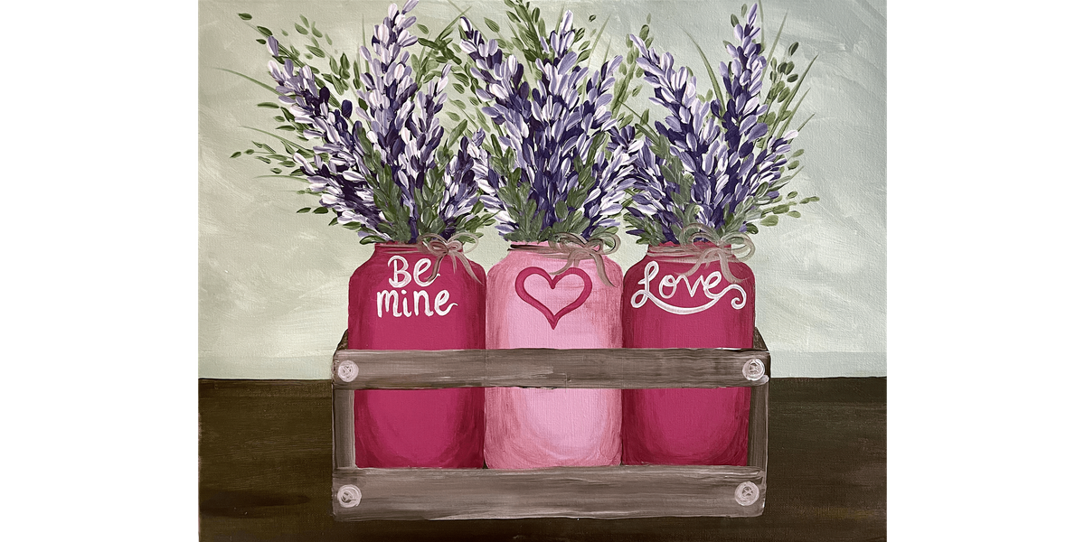 Be Mine Blooms - Paint and Sip in Tyler | Classpop!\u2122