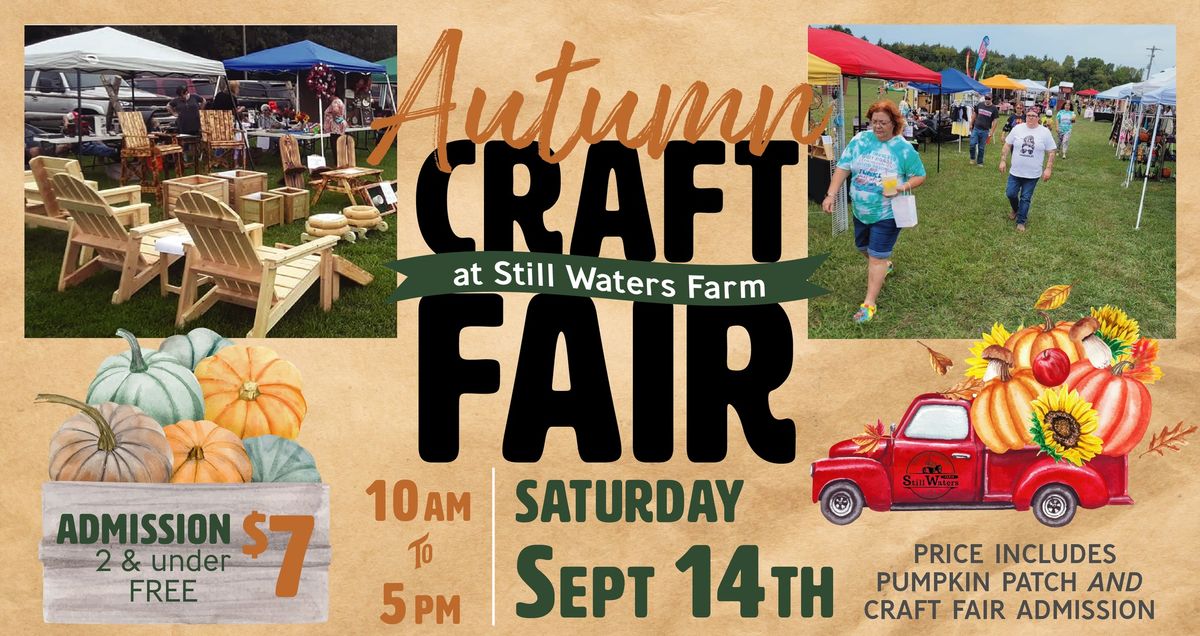 2024 Fall Craft Fair at Still Waters Farm Still Waters Farm