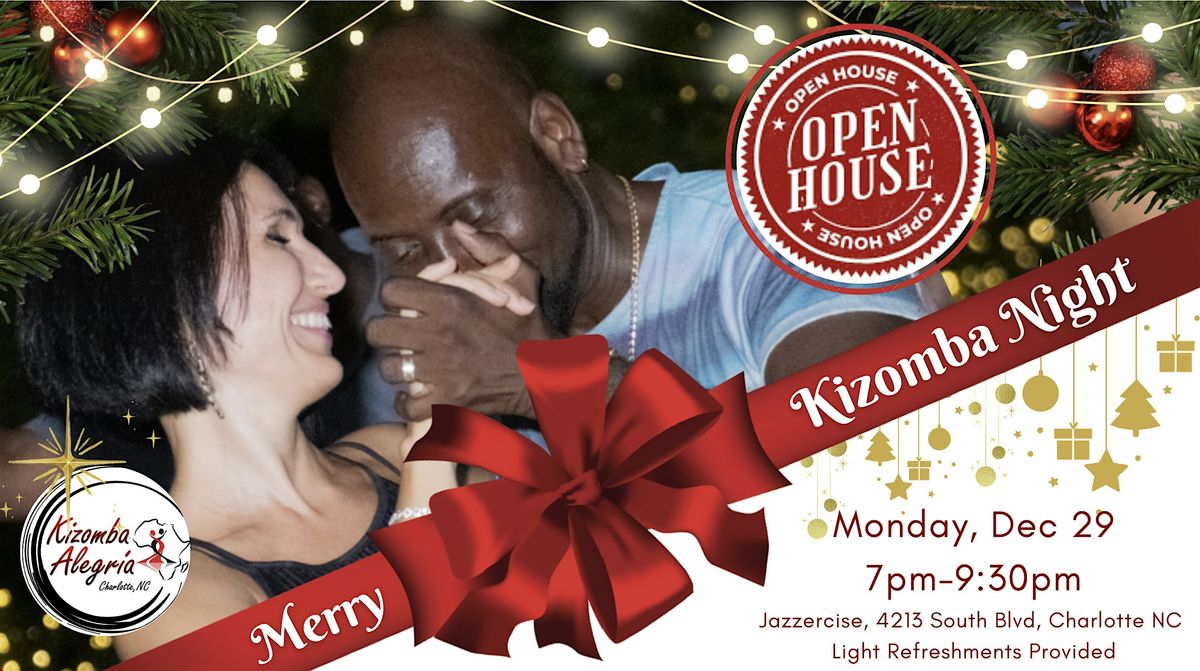 Kizomba Dance Night -OPEN HOUSE - Beginner Friendly - Afro-Caribbean Music