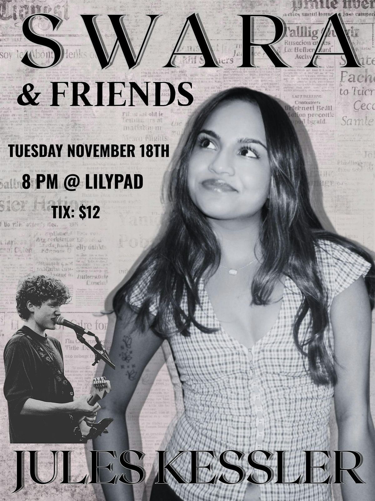 Swara & Friends with Jules Kessler