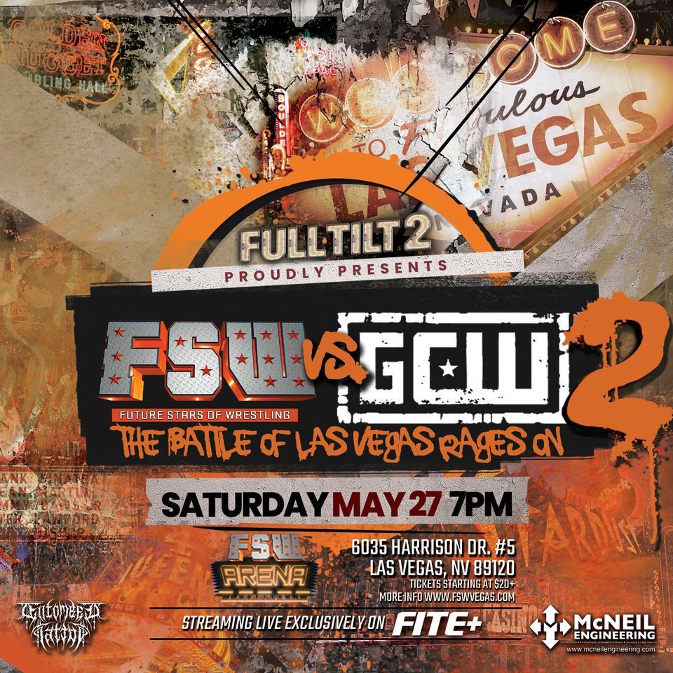 Game Changer Wrestling vs Future Stars of Wrestling 2; The Battle of