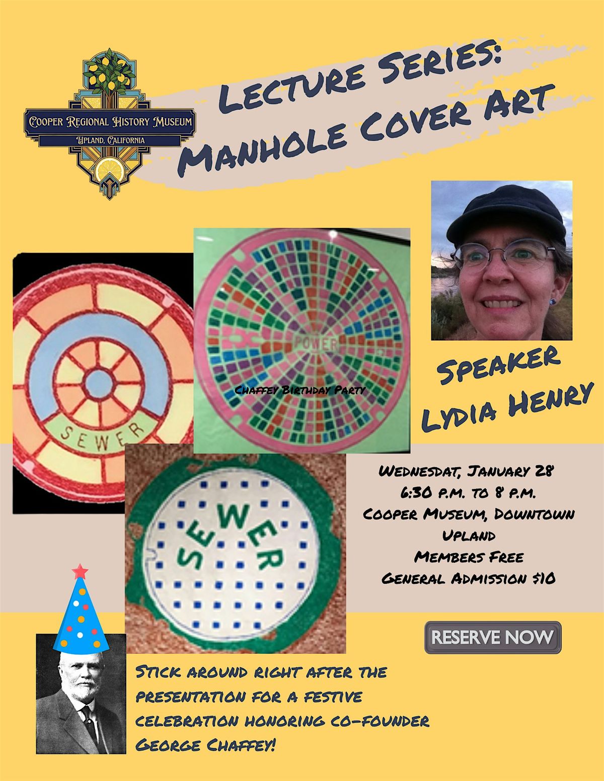 Cooper Museum Lecture Series: Manhole Cover Art