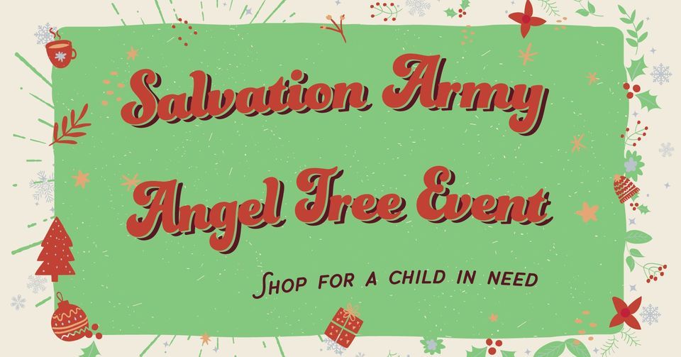 Salvation Army Angel Tree Solano Town Center, Fairfield, CA December 12 to December 14