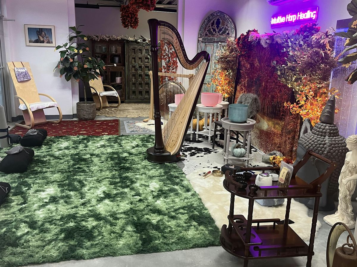 New Moon Tea Ceremony, Harp Nidra, and Sound Bath