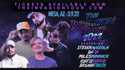 Invasion Tour 2022 Mesa, AZ! 1818 E Southern Ave, Mesa