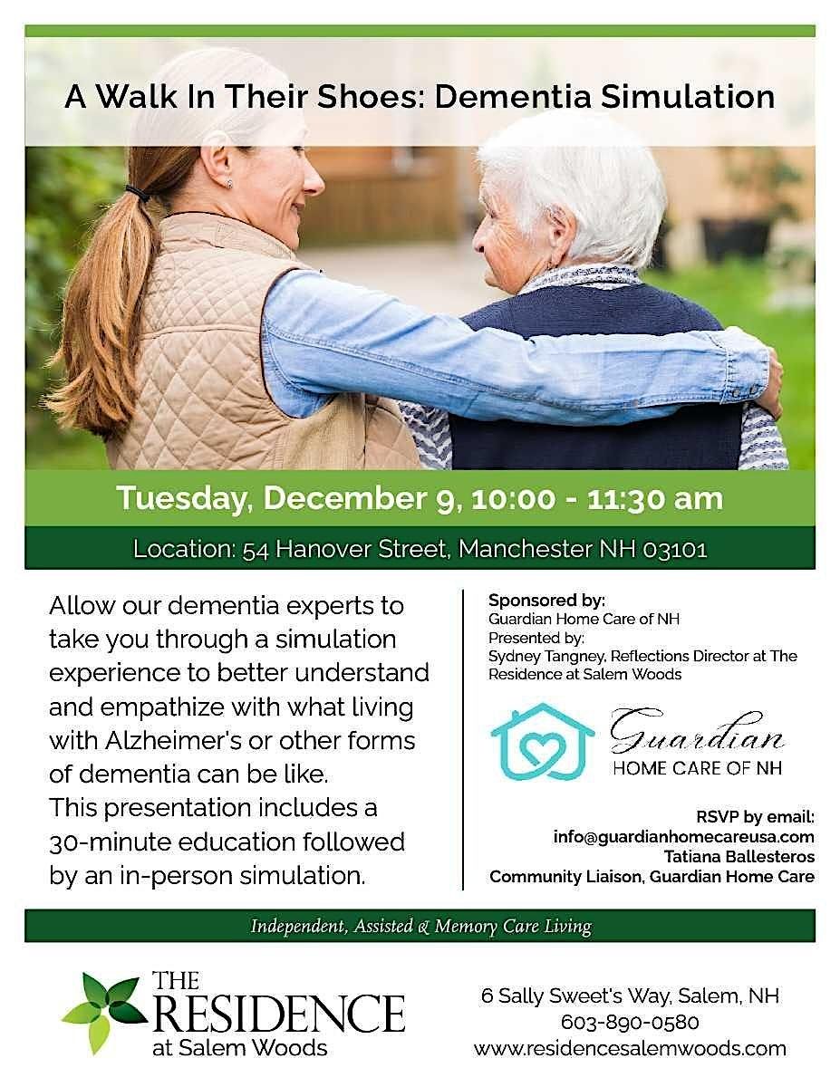 A walk in their shoes: Dementia Simulation