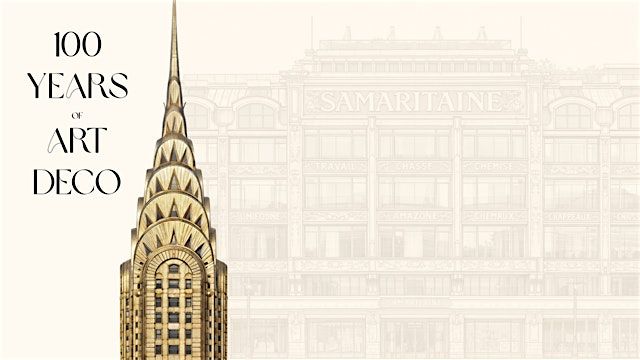 Panel discussion: 100 years of Art Deco
