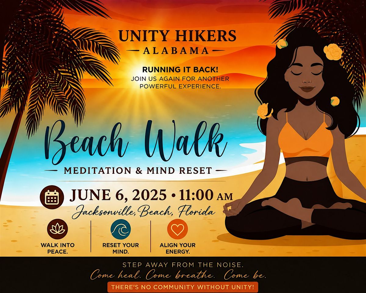 Unity Hikers Alabama Presents: Beach Walk, Meditation & Mind Reset
