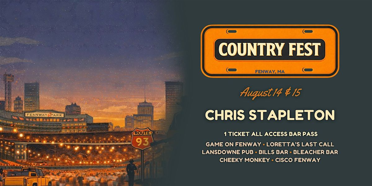 Fenway Country Fest 2026: All Access Lansdowne Street