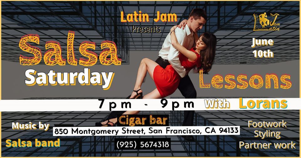 Salsa Classes & live band Saturday in San Francisco| Salsa Shines | Salsa Class