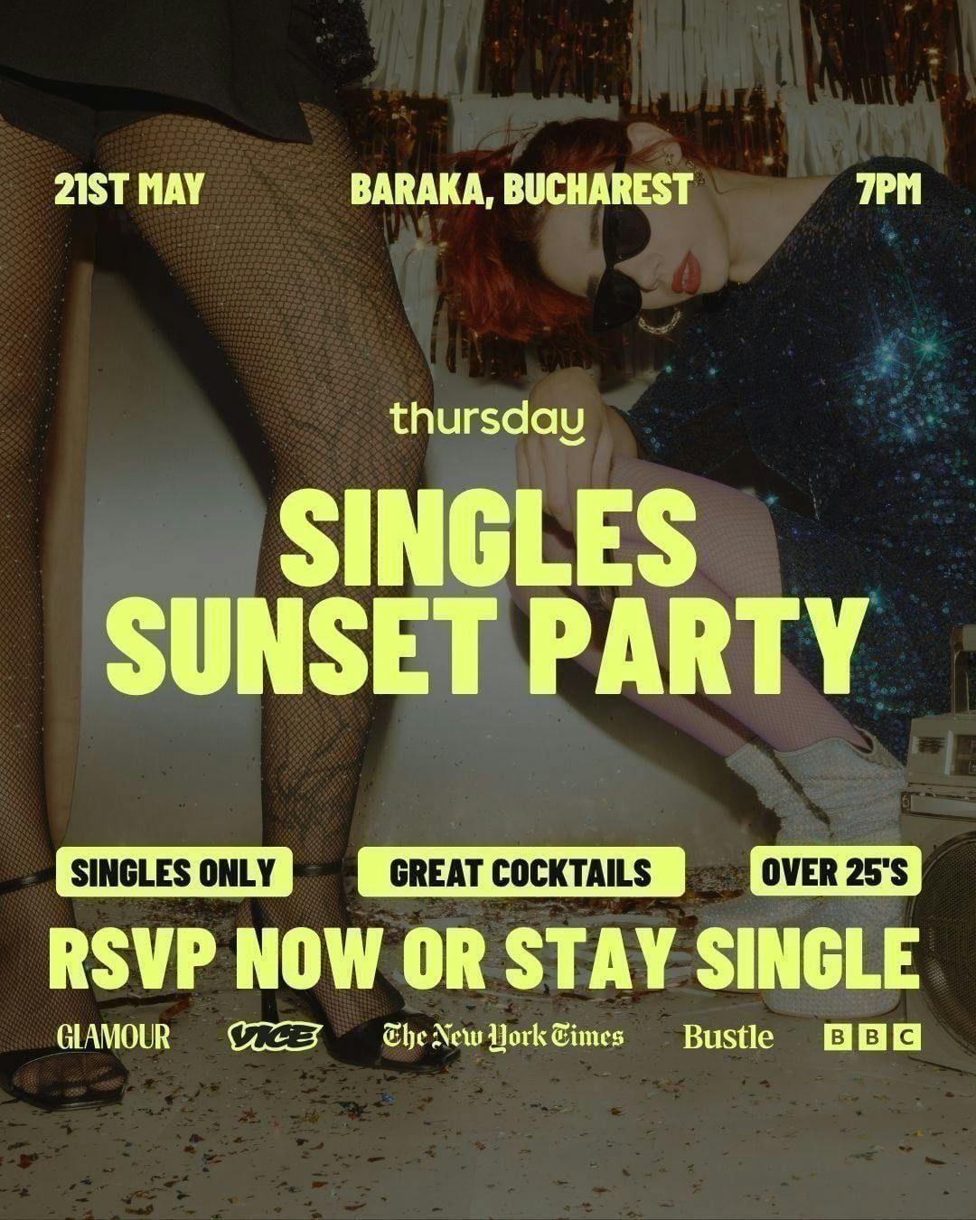 THURSDAY | PRE-SUMMER SUNSET PARTY | BUCHAREST