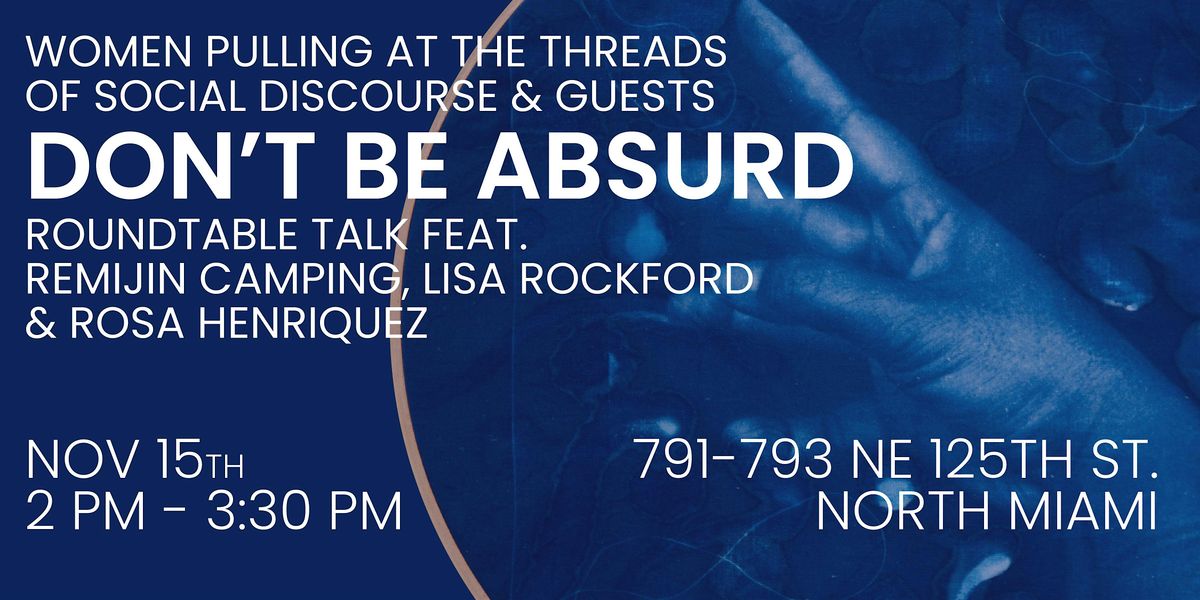 Artist Talk & Poetry: Feat RemiJin Camping, Lisa Rockford, Rosa Henriquez