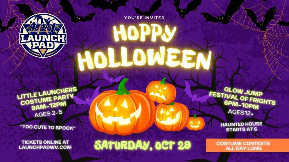 Hoppy Holloween! Launch Pad Trampoline Park, WV October