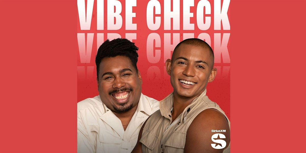 "Vibe Check" Live with special guest Carlos Simon