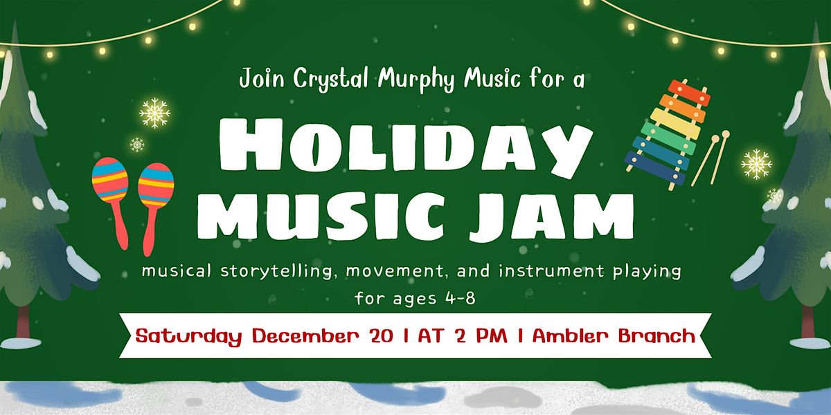 Crystal Murphy Holiday Music Jam