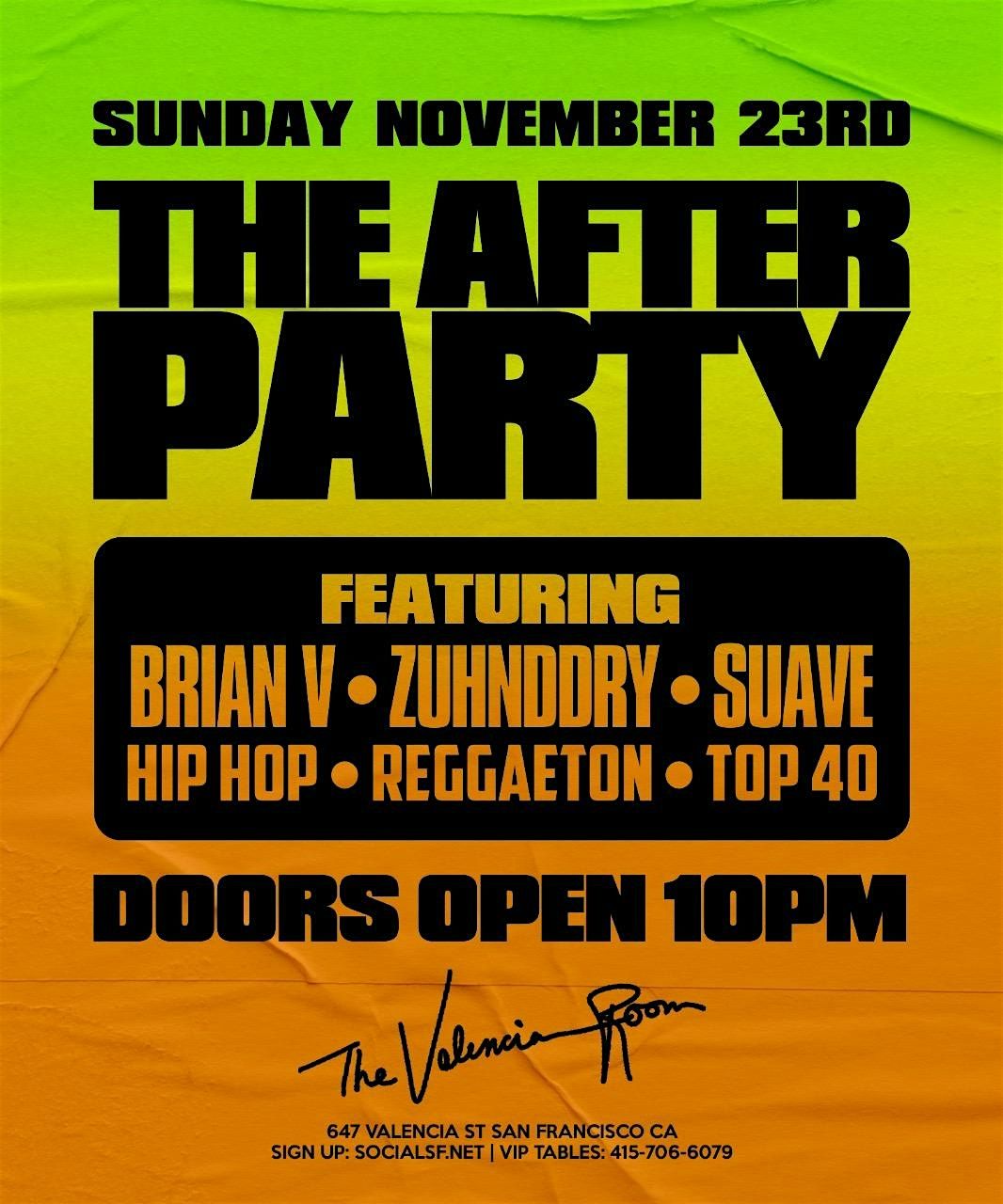 The After Party - 11.23