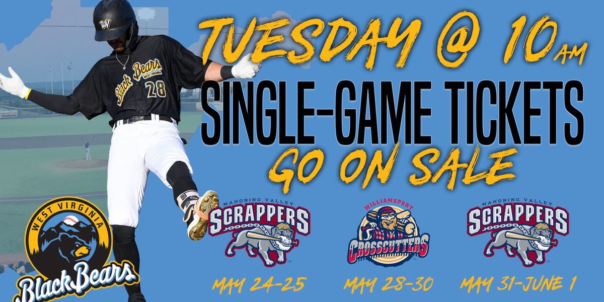 Mahoning Valley Scrappers vs. West Virginia Black Bears | Eastwood