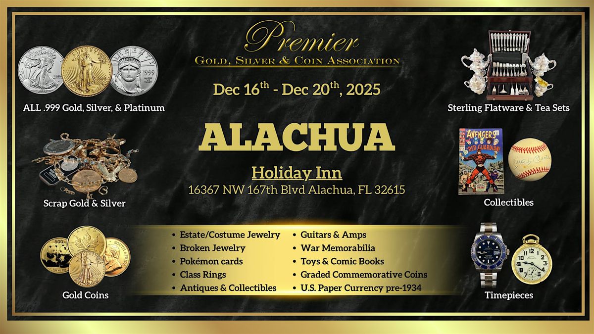 Alachua, FL FREE 5- Day Event
