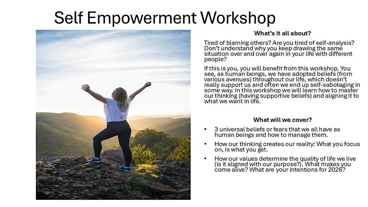 Self Empowerment Workshop