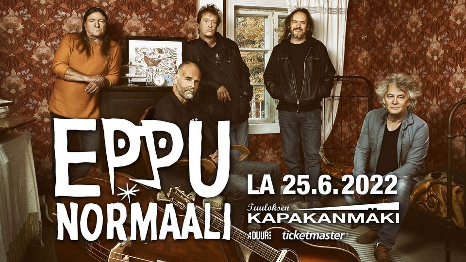 Eppu Normaali Tuuloksen Kapakanmäellä! | Tuuloksen Kapakanmäki, Hyvinkää,  ES | June 25 to June 26
