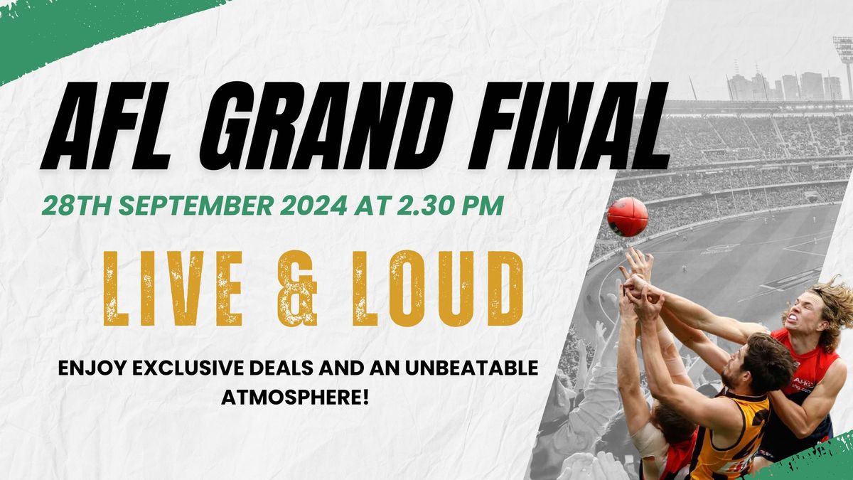 AFL Grand Final 2024 LIVE & LOUD 36 Scarborough Street, Southport