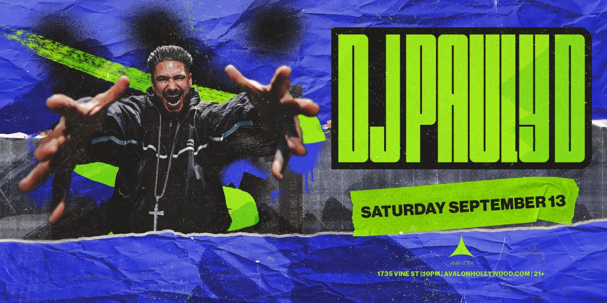 DJ Pauly D (21+)