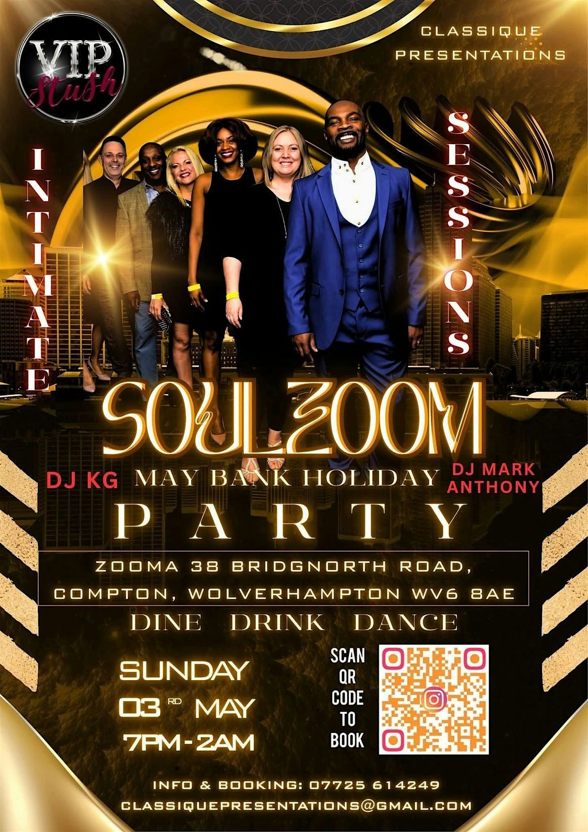 VIP STUSH: SOULZOOM AUGUST BANK HOLIDAY PARTY