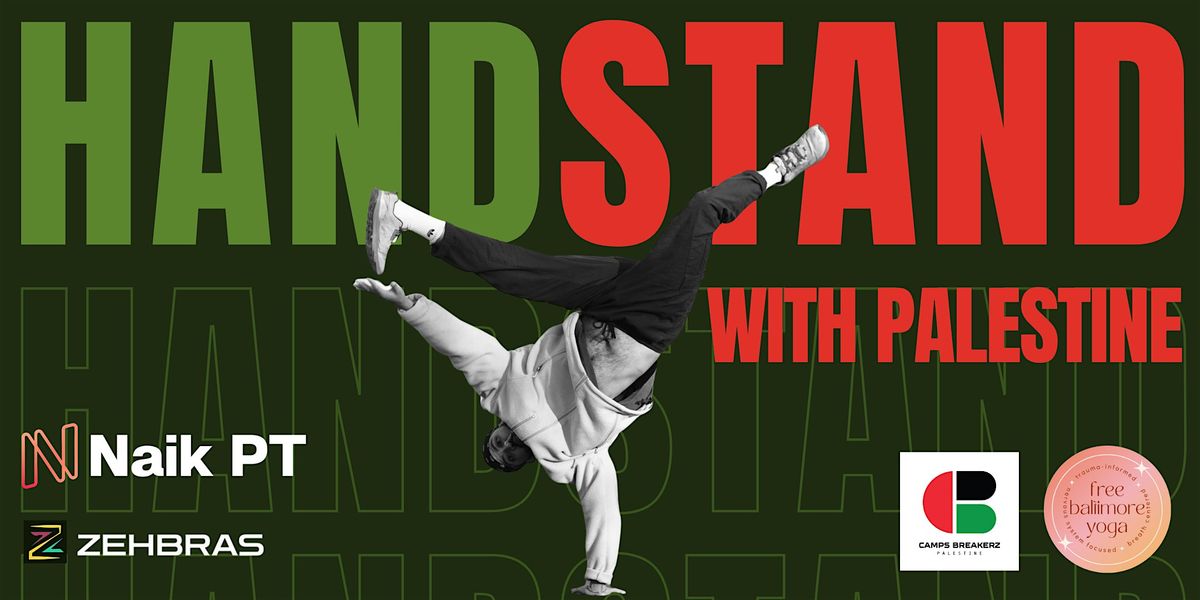 Hand STAND with Palestine