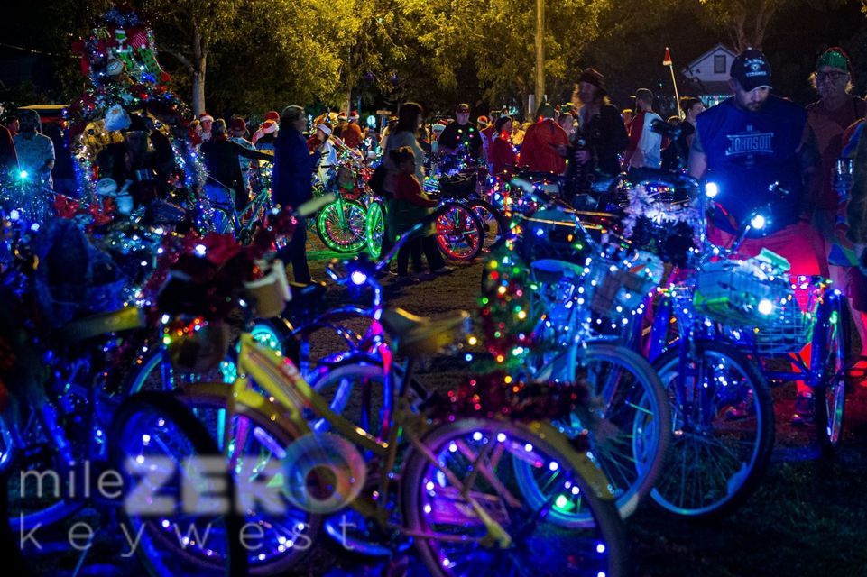 Lighted Bike Parade! Twisted Tinsel, Key West, FL July 23, 2022