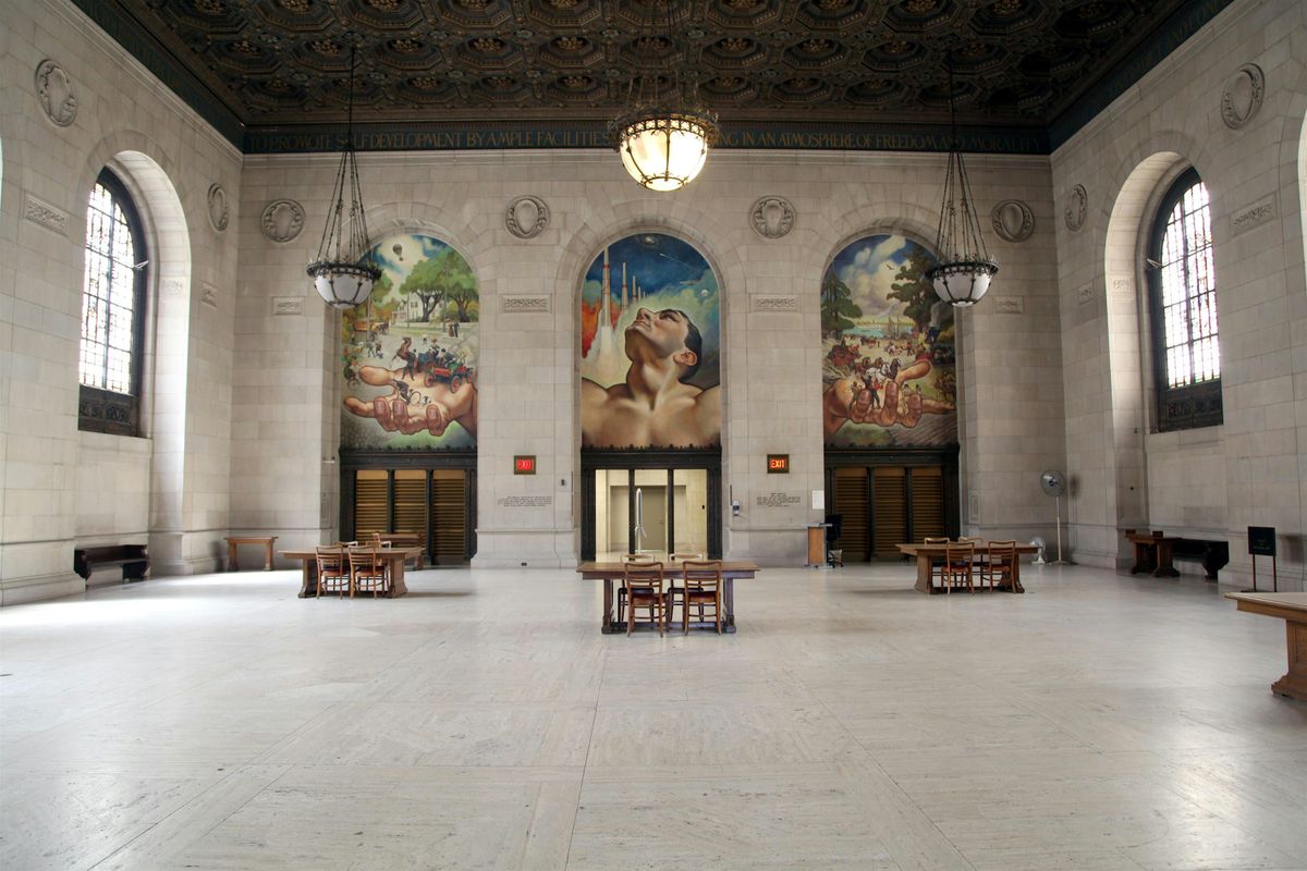 Detroit Public Library Art & Architecture Tour