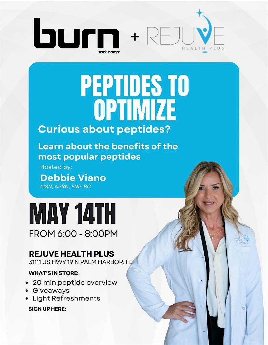 Optimized YOU with Rejuve Health Plus & Burn Bootcamp