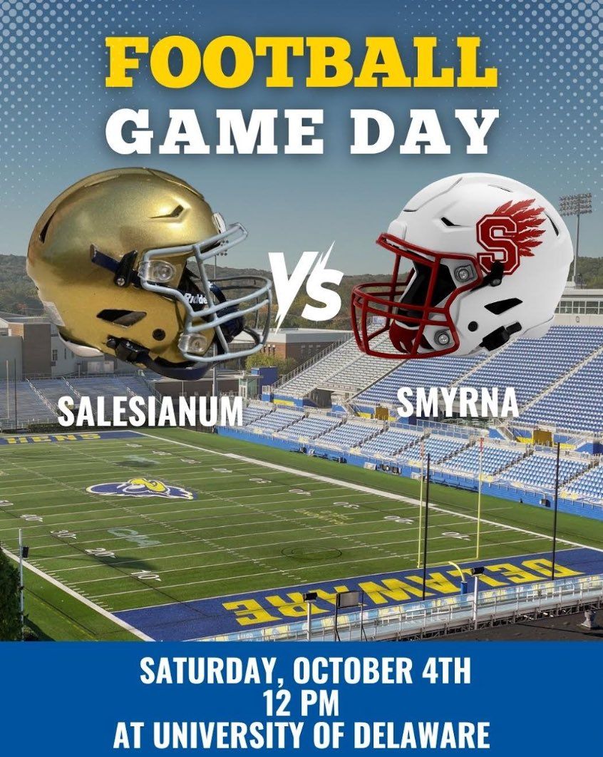 Salesianum Football vs. Smyrna Football