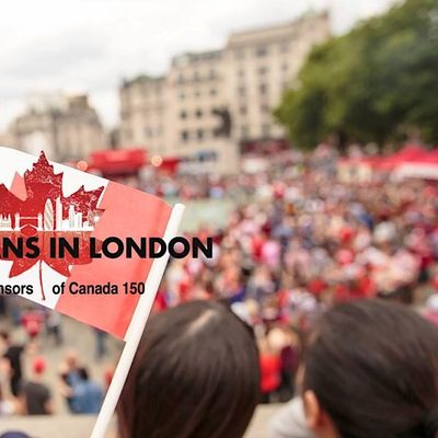 Canadians in London