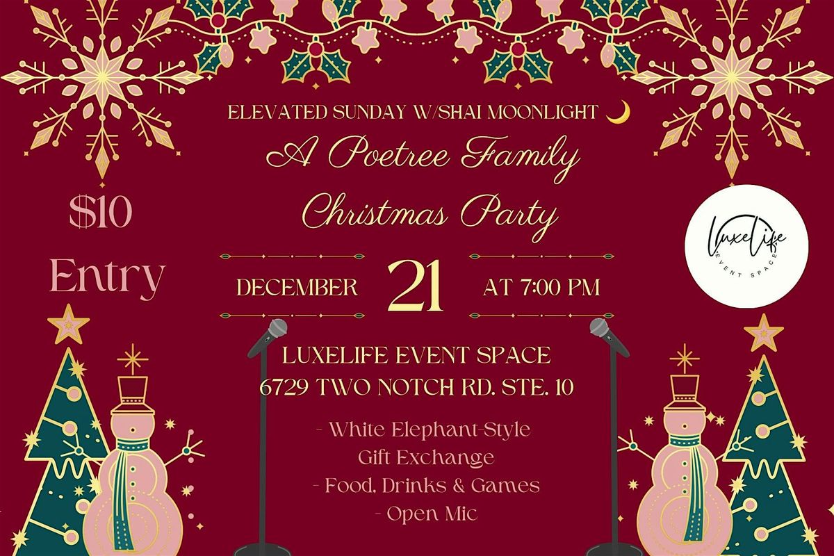 Poetree Family Christmas Party