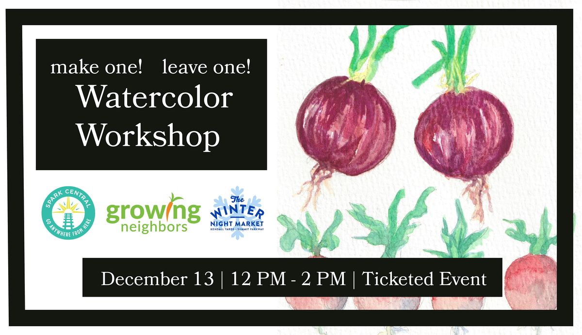 Take One Leave One Watercolor Workshop