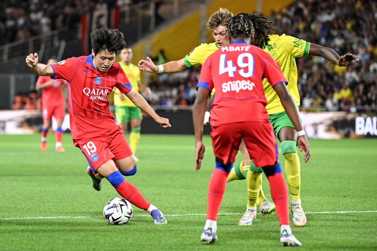 Paris Saint Germain FC vs FC Nantes at Parc des Princes