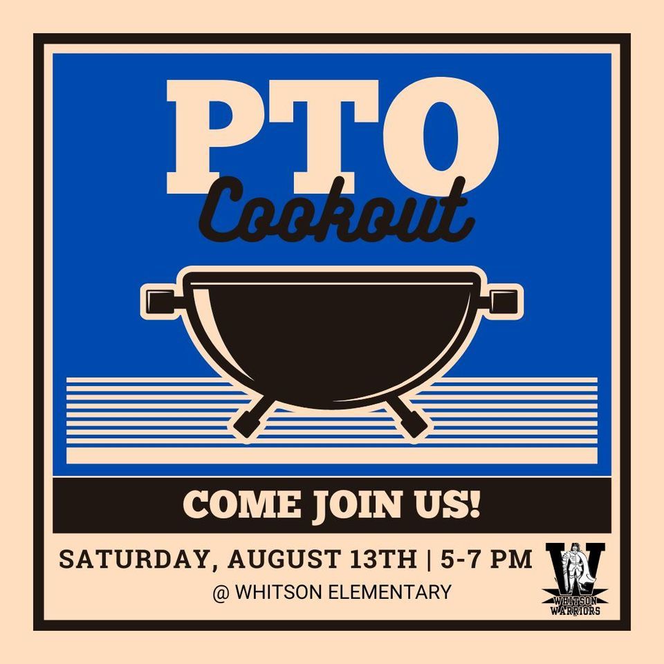 PTO Cookout Whitson Elementary , Topeka, KS August 13, 2022