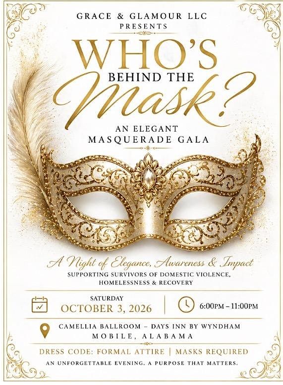 Who\u2019s Behind the Mask? Masquerade Gala