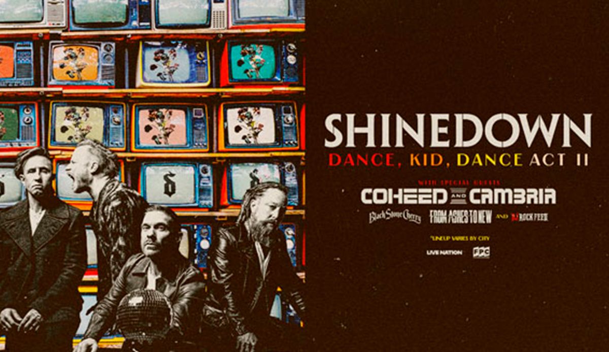 Shinedown with Coheed and Cambria, From Ashes to New at Videotron Centre