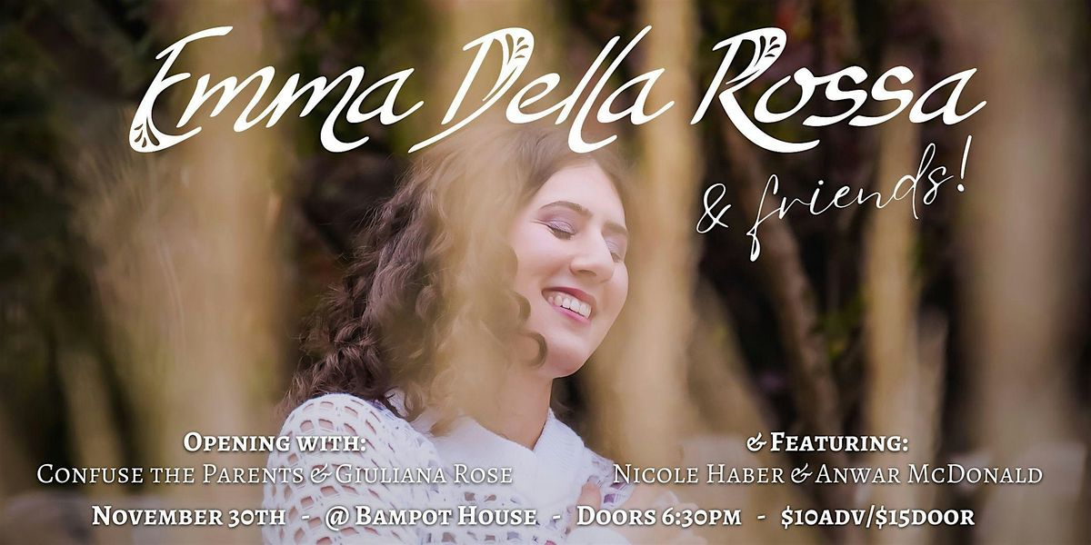 Emma Della Rossa & Friends - Live Acoustic Night