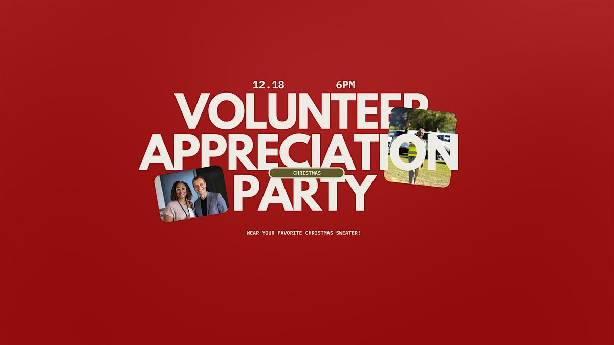 Volunteer Appreciation Party